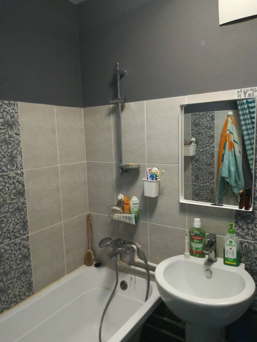 Ванная комната вхрющевке