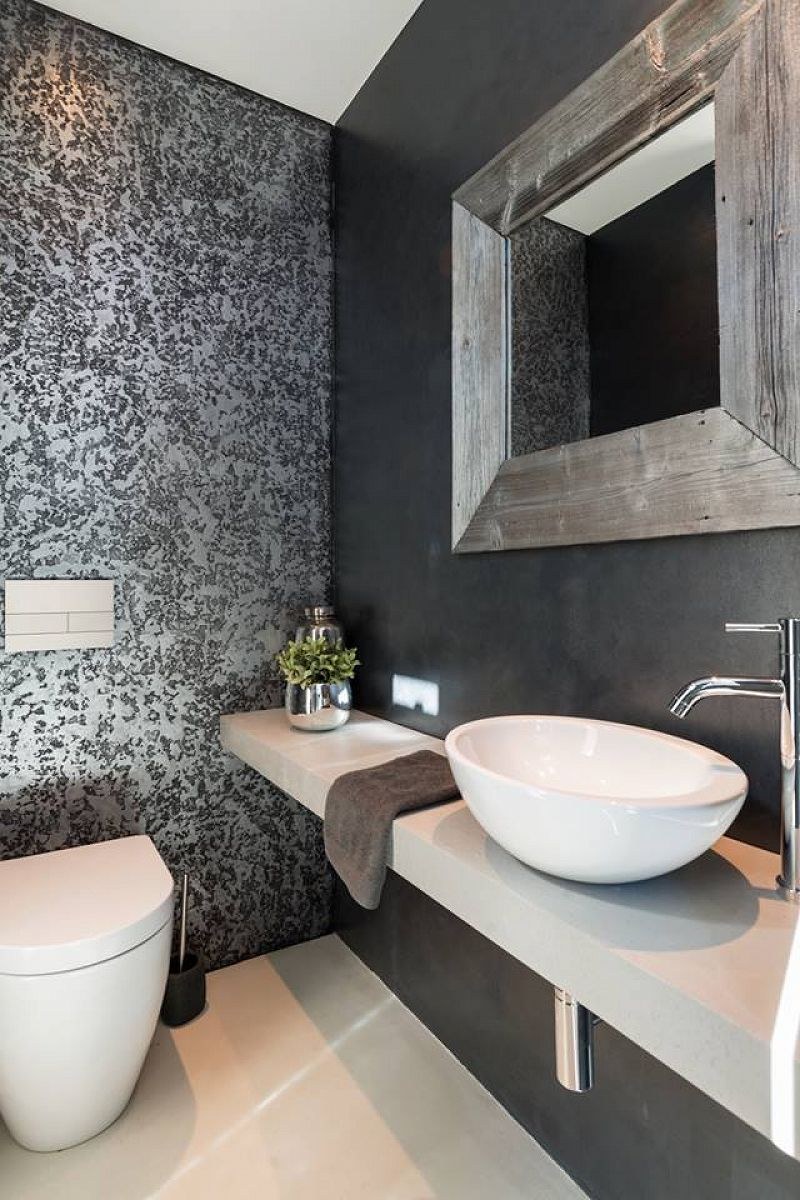 Декоративный материал для отделки туалета