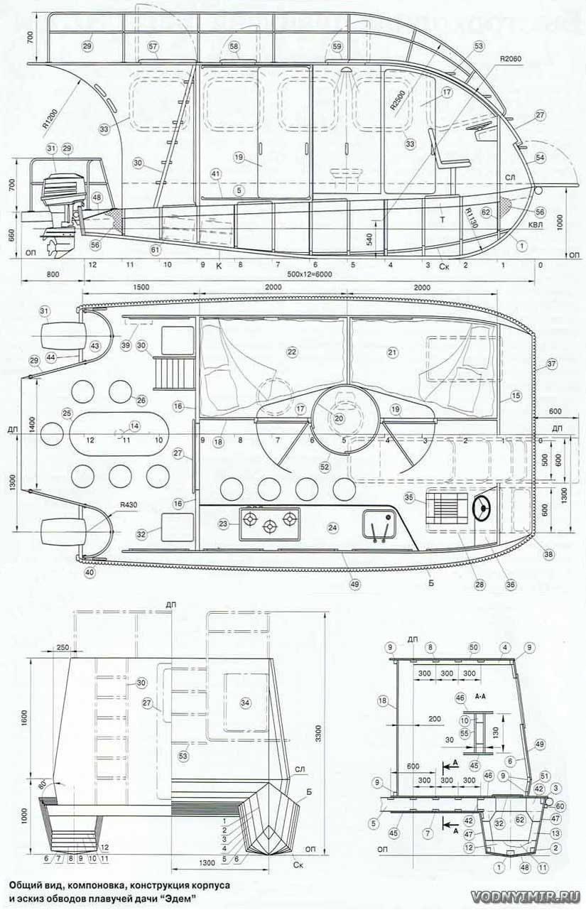 Быстроходная плавдача Эдем