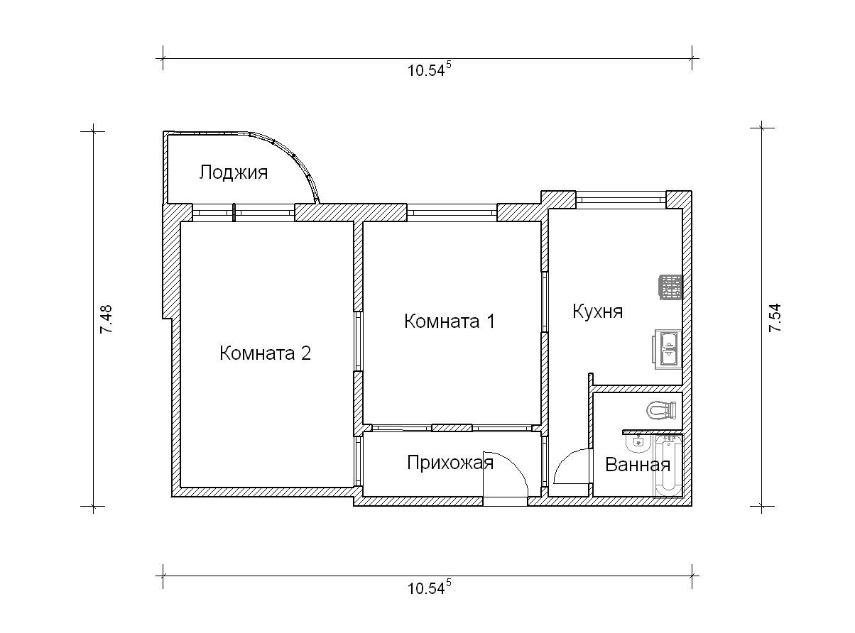 Чертеж 4 комнаты. Чертеж двухкомнатной квартиры. План двухкомнатной квартиры с размерами. Двухкомнатная квартира планировка с размерами. Планировка квартиры чертеж двухкомнатной.