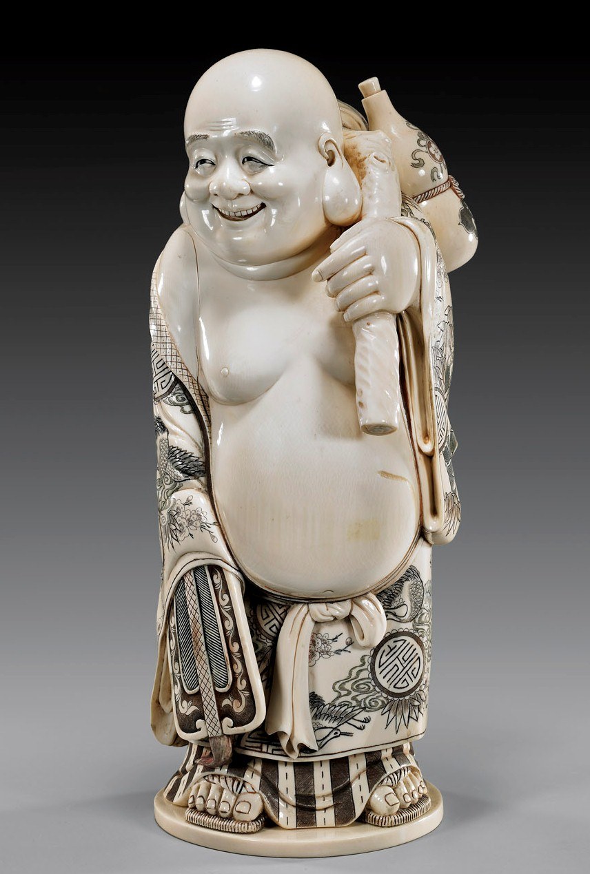 Японская скульптура нэцкэ