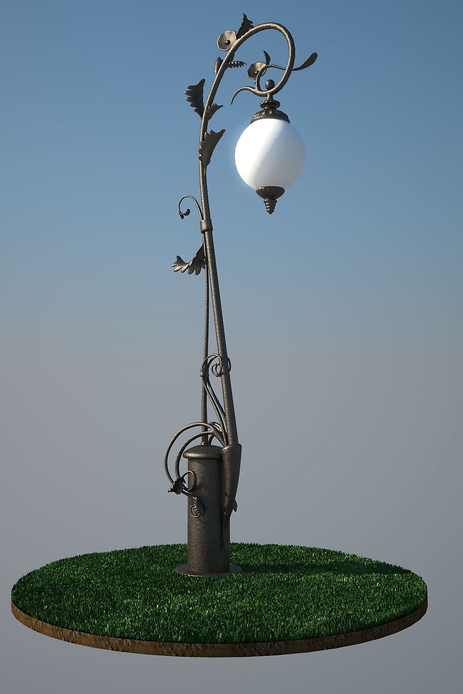 Фонарь декоративный уличный