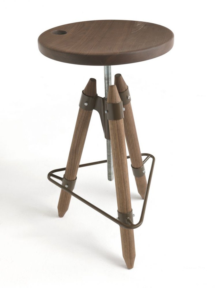 Стул барный jy1999 вишня/ белый