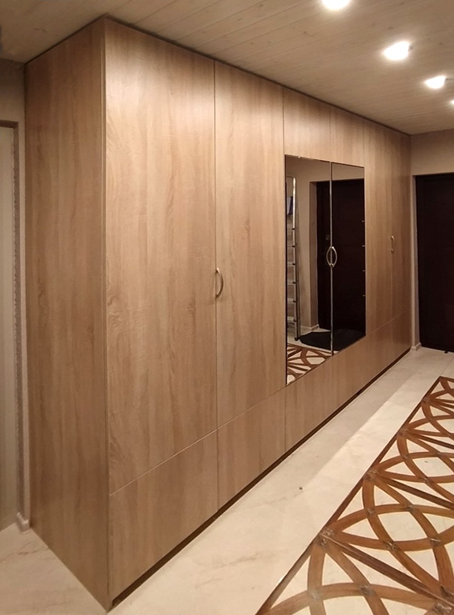 Прихожая дуб серый