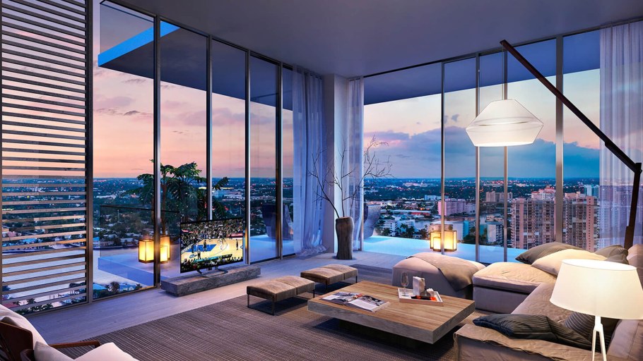 Квартира с красивым видом