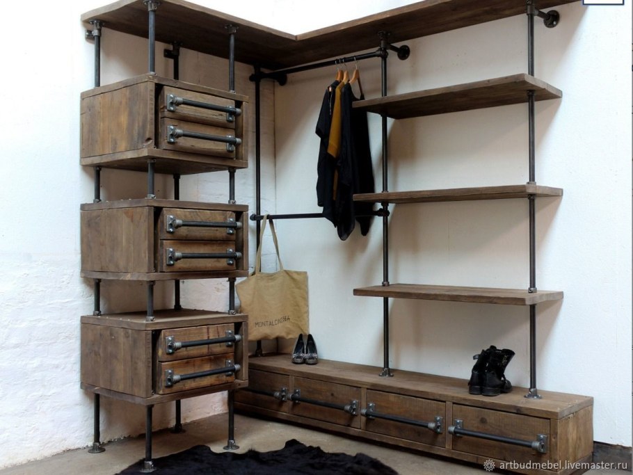 Шкаф лофт Индастриал