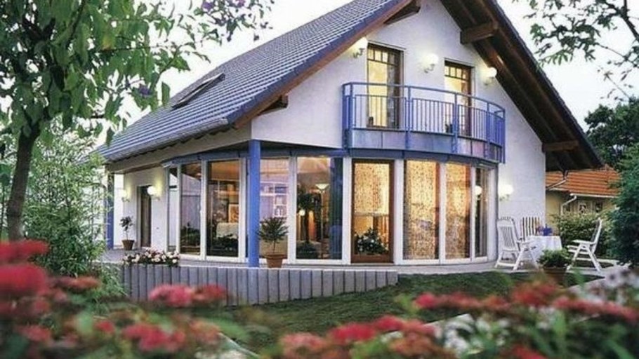 Дом в Сканди стиле фасад