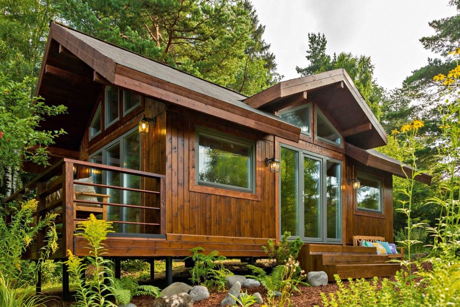 Маленький кирпичный домик