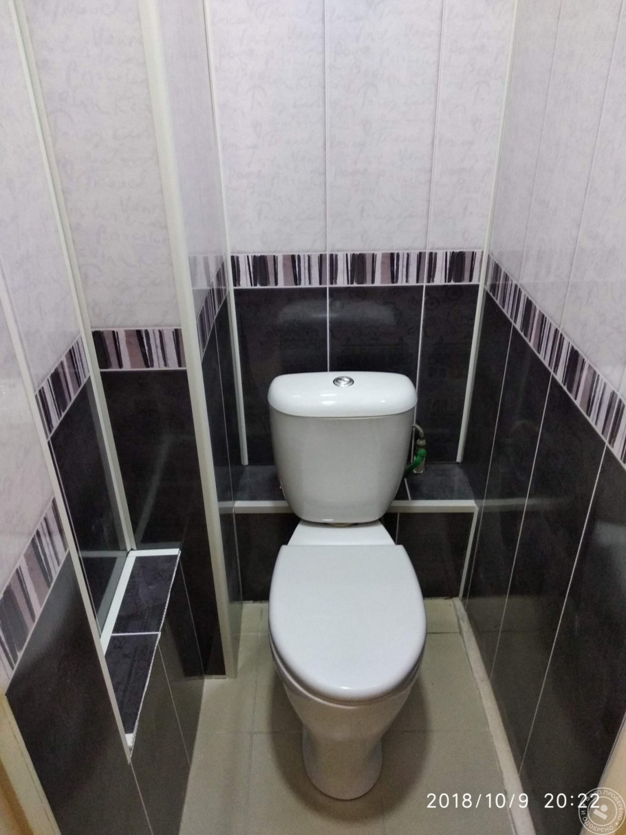 Пластиковые панели для туалета