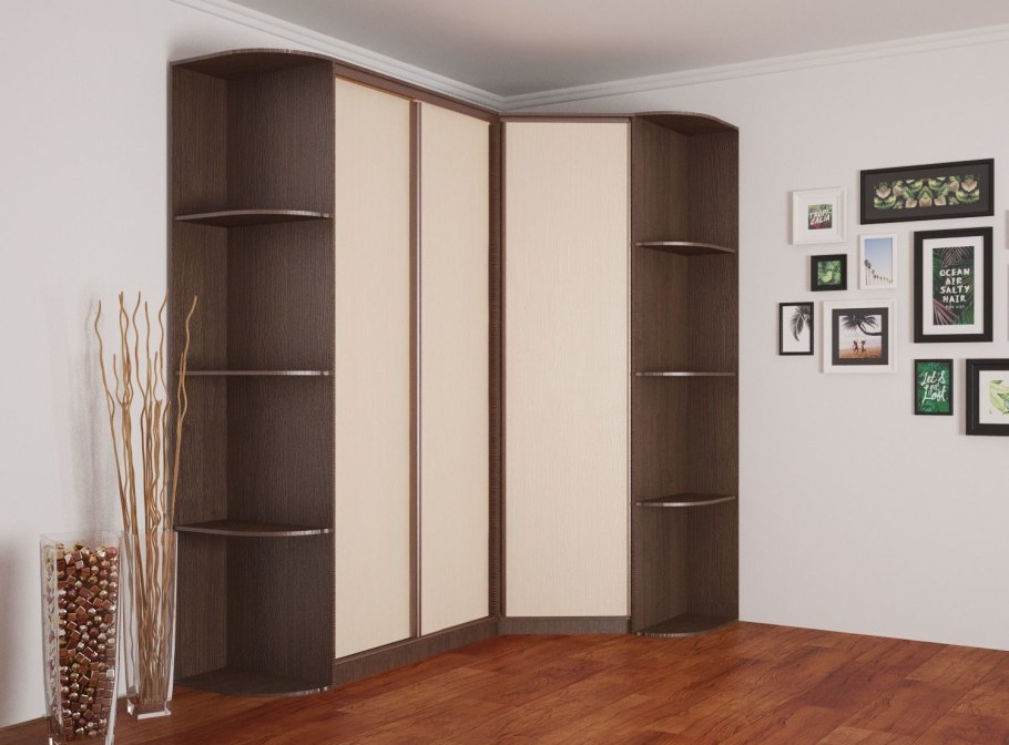 Шкаф угловой флагман 5