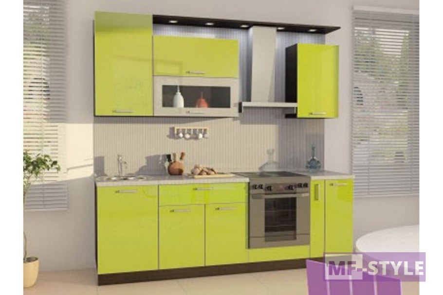 Кухня в фиолетовом цвете