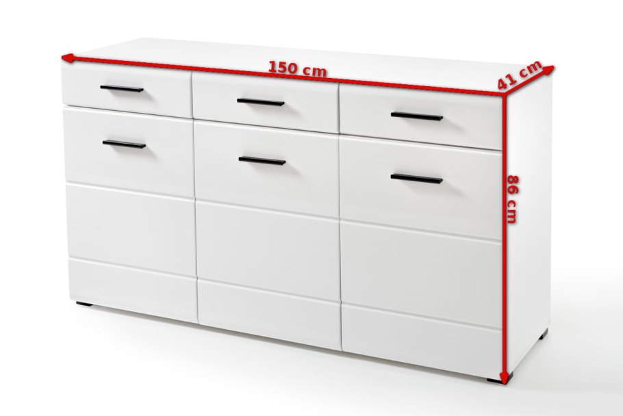 Комод комбинированный Светлана ЛДСП 150х84х39