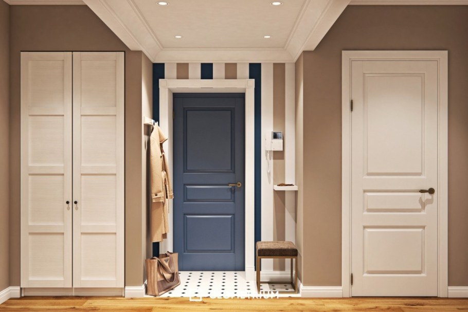 Белые двери в интерьере