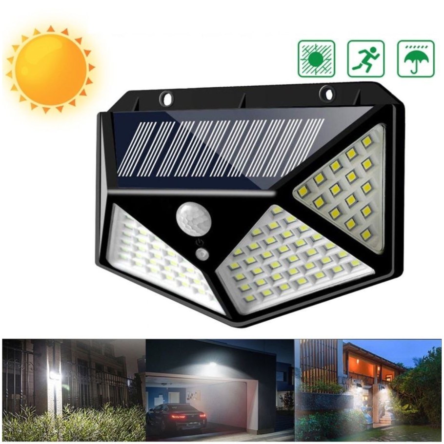 Уличный светильник на солнечной батарее с датчиком движения BL CL 100