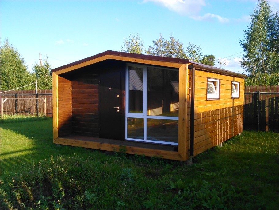 Дачный модульный домик 6.6.9 Авангард