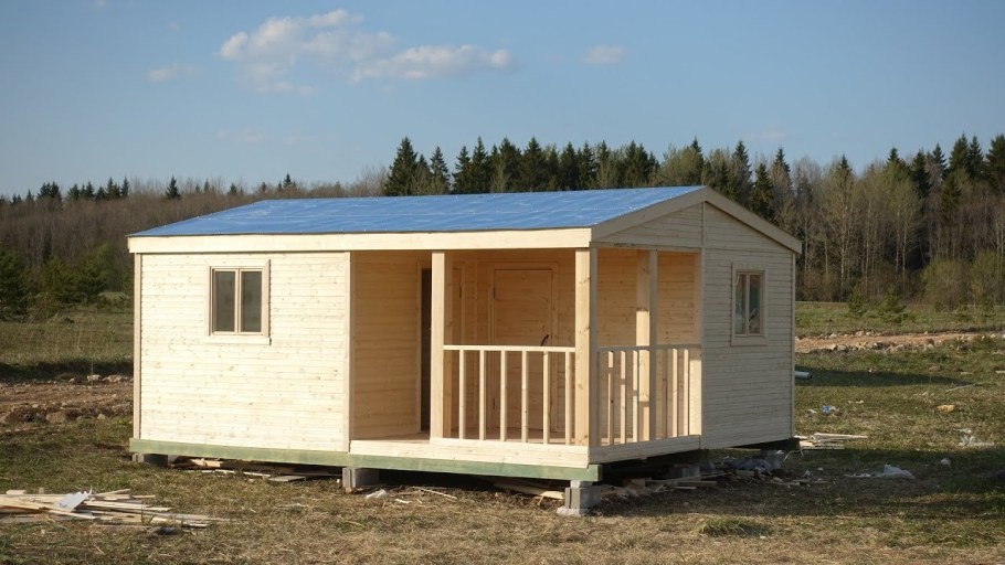 Дом из бытовок