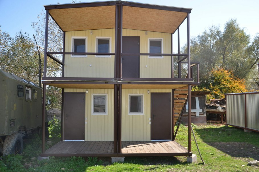 Tiny House из морского контейнера