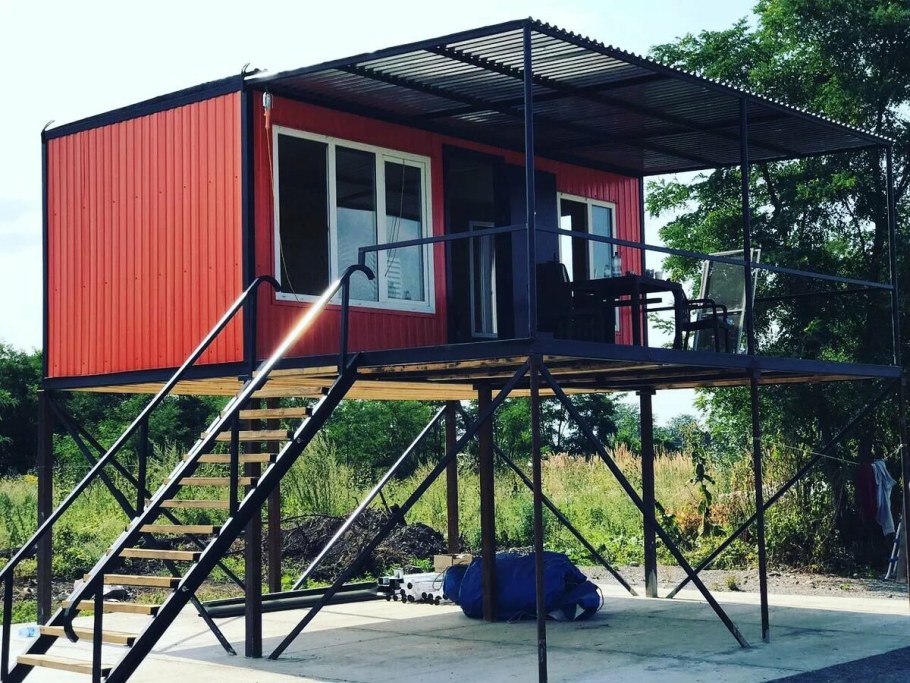 Сдвоенная бытовка