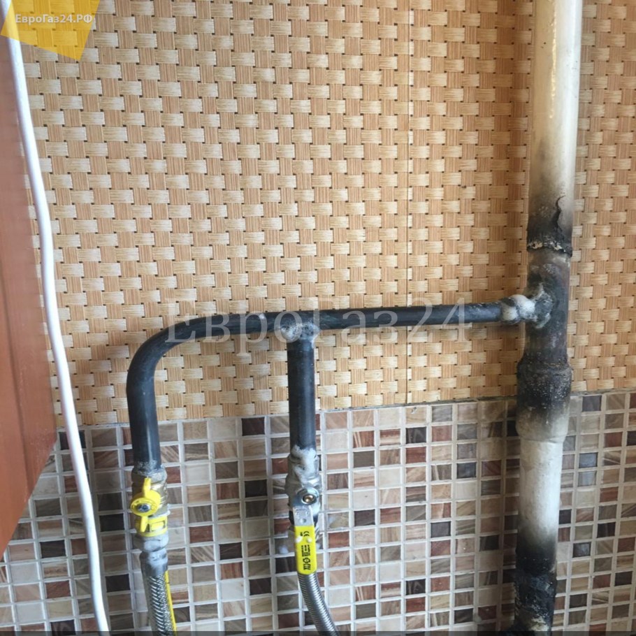Газовая труба в хрущевке