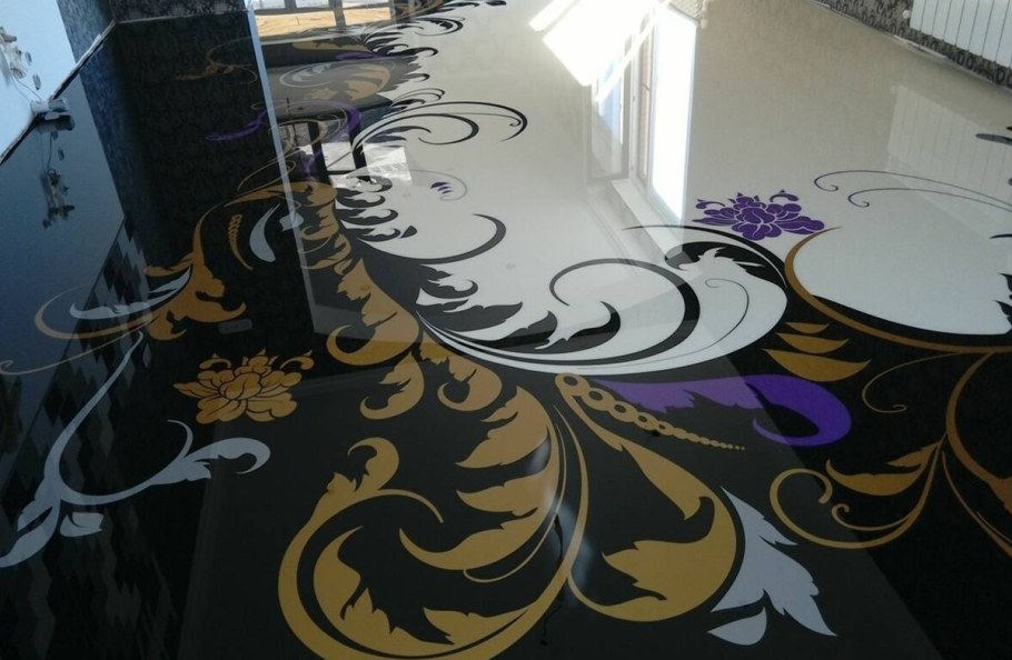 Декоративные наливные полы