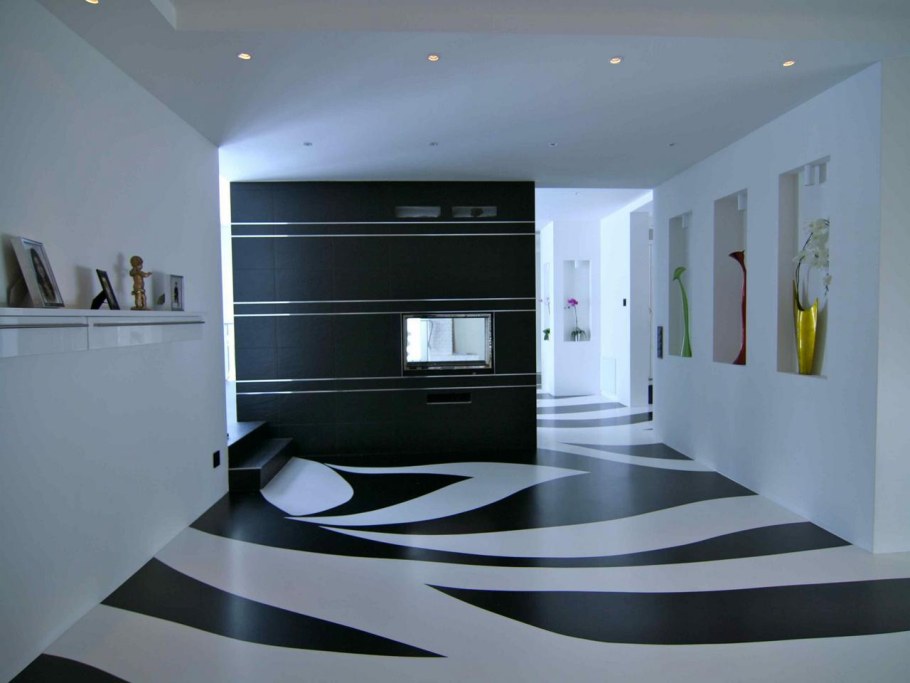 Полимерные полы в квартире