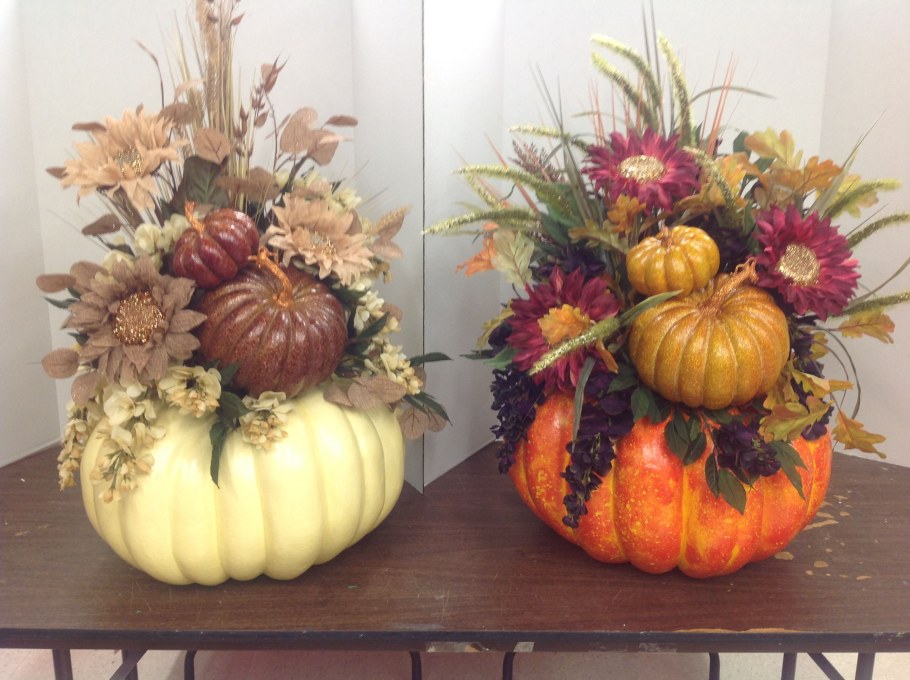 Флористика осенние композиции
