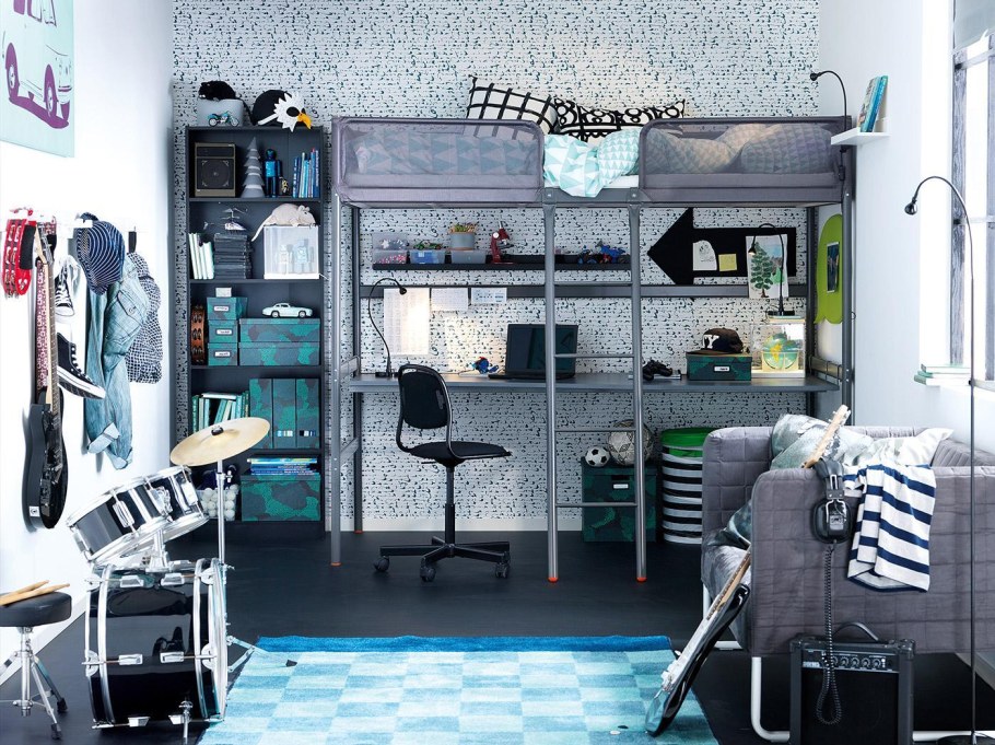 Детская мебель икеа в интерьере