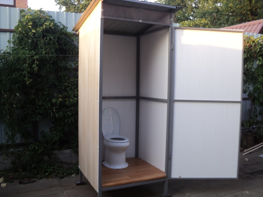 Летний душ с туалетом