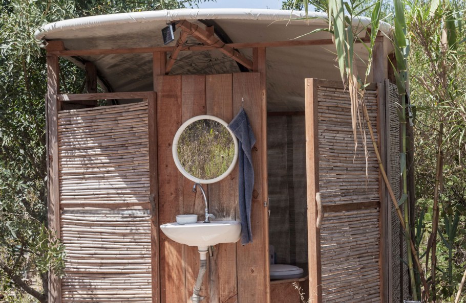 Летний душ для дачи