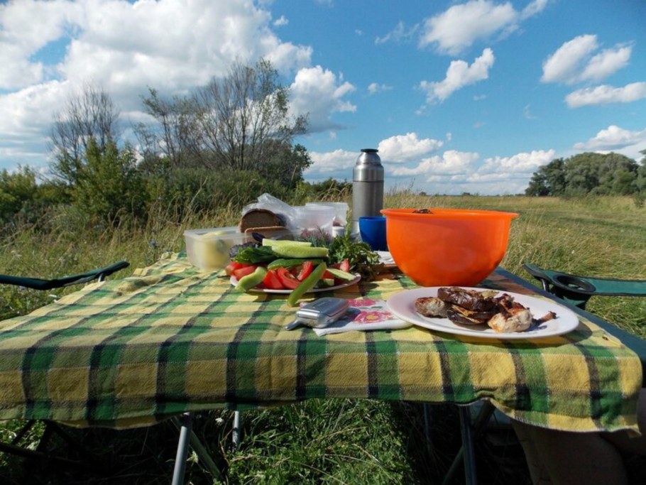 Зона отдыха на участке