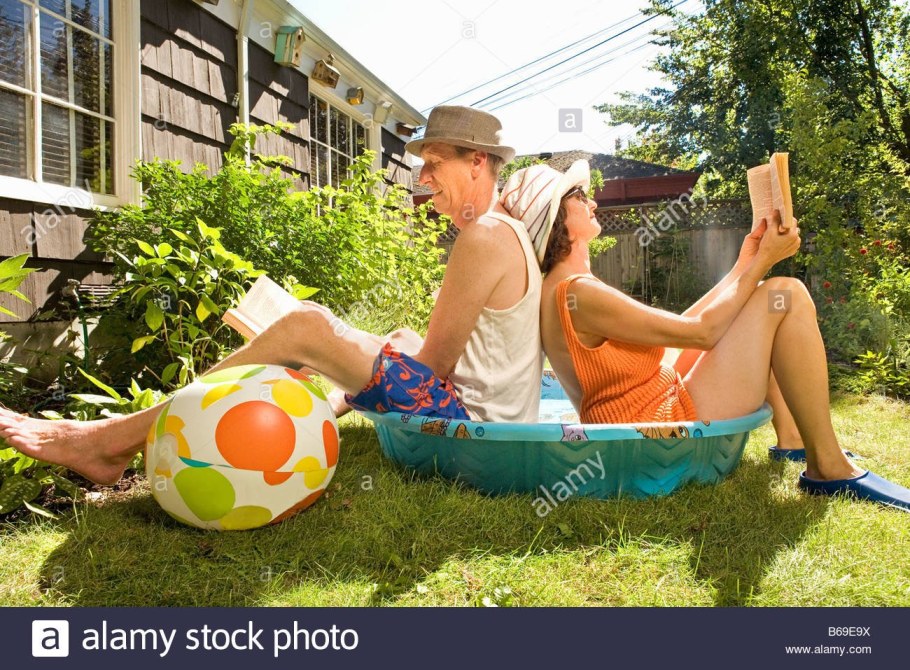 Отдыхающий на даче