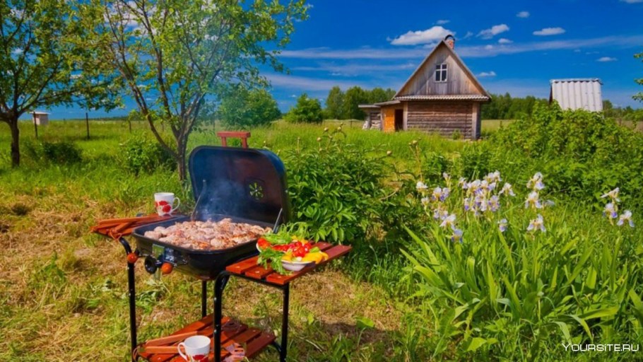 Зона отдыха на даче