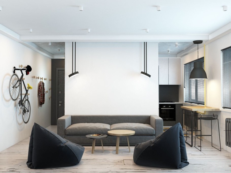 Дизайн однокомнатной квартиры