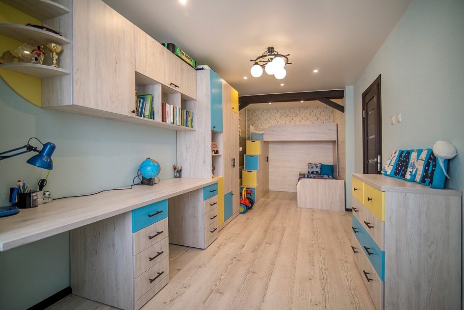 Детская комната для двоих мальчишек