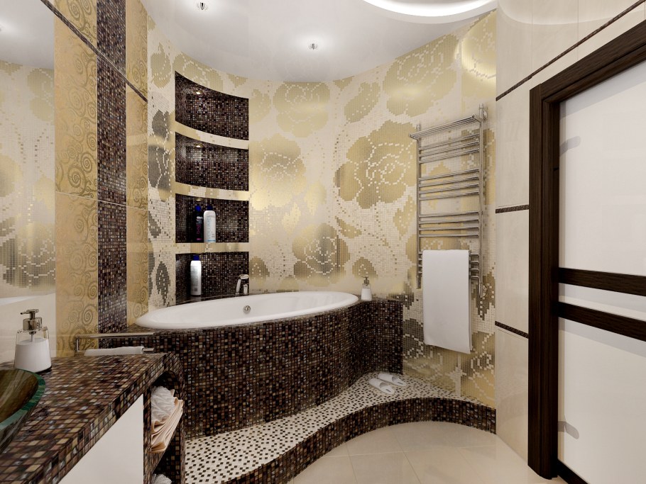 Красивый кафель для ванной