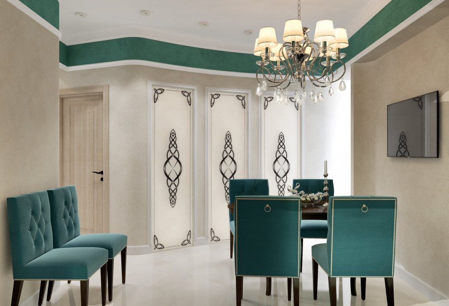 Плитка Emerald Green в интерьере