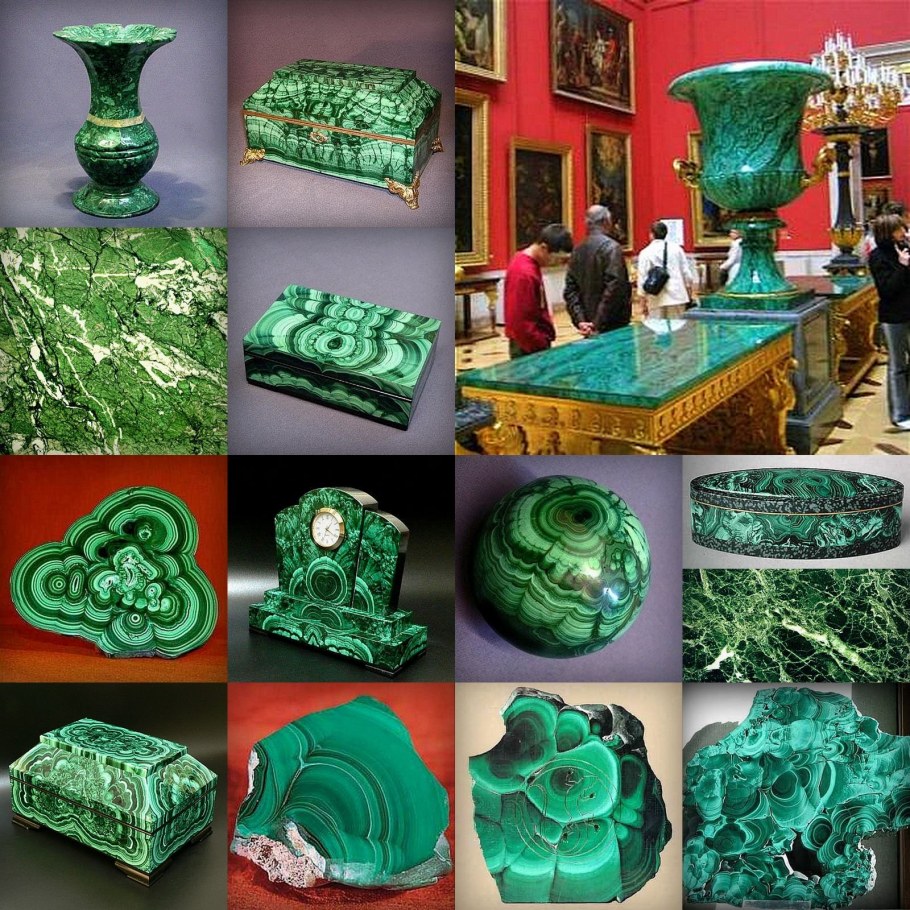 Уральский малахит камень самородок