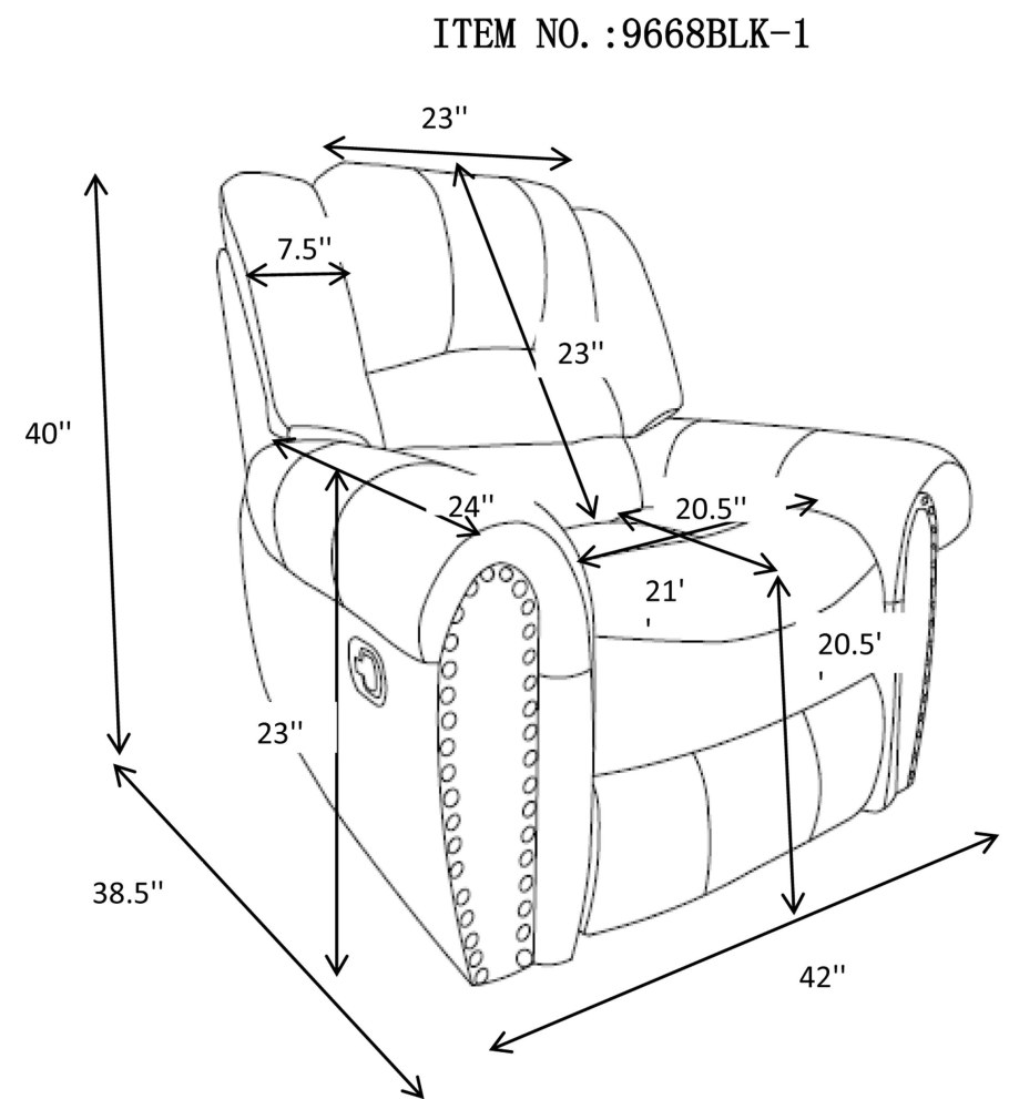 Кресло качалка вид сбоку чертеж