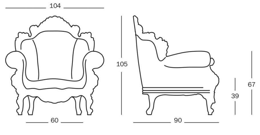 Полозья для кресла качалки чертежи