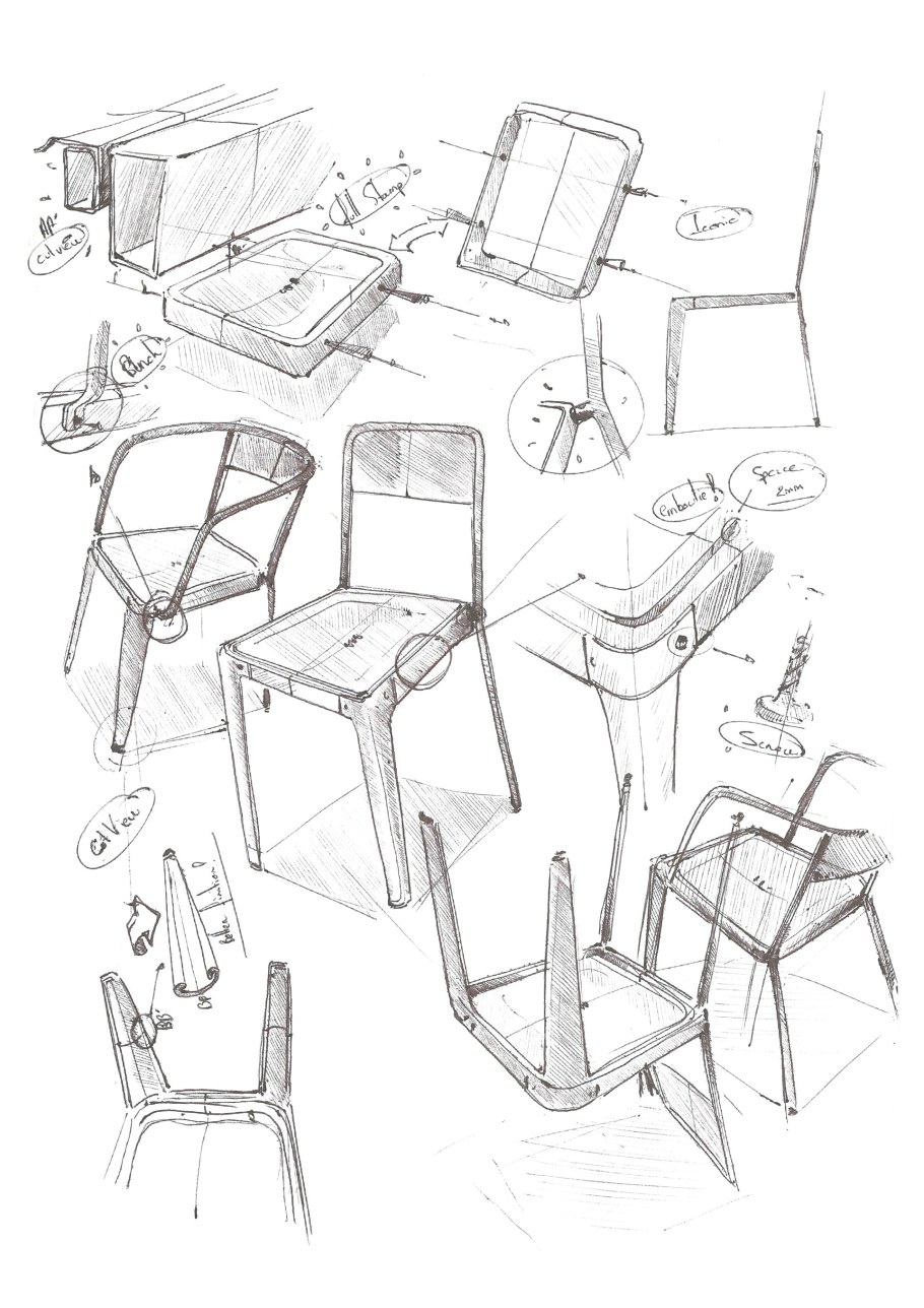 Чертежи дизайнерской мебели