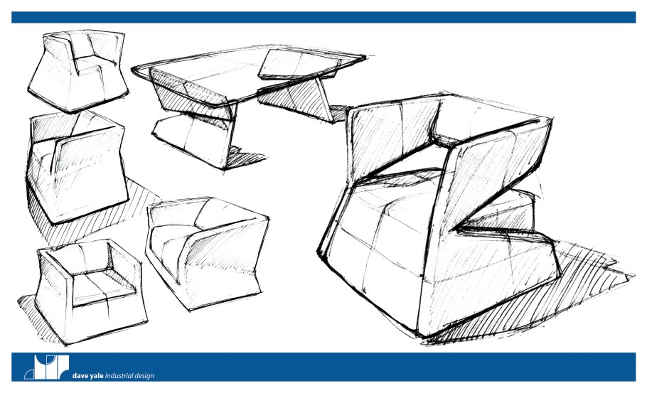 Скетчинг стул