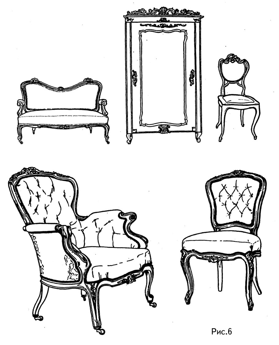 Эскизы мебели