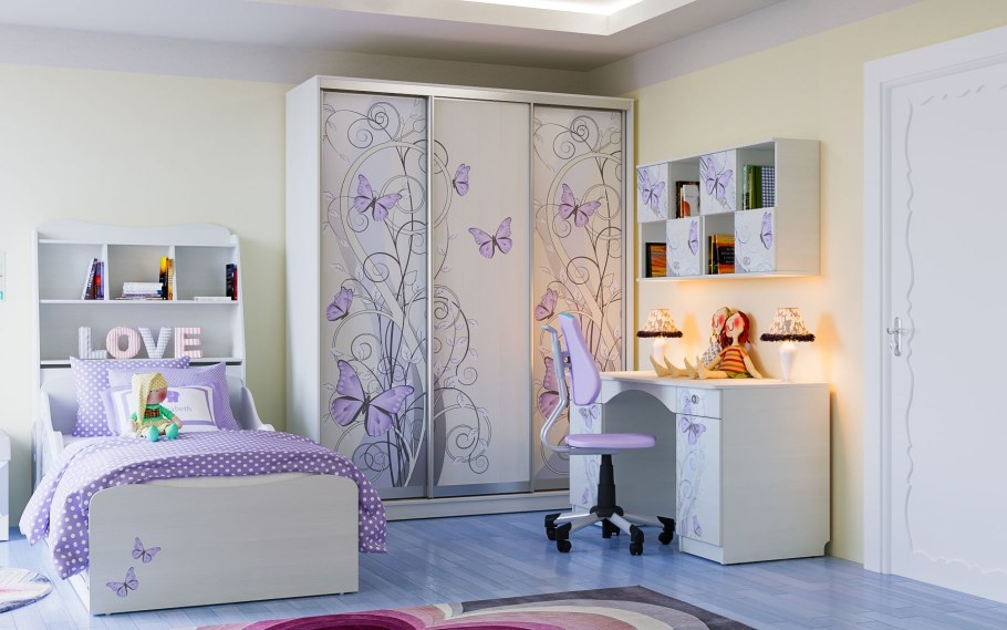 Кровать-чердак Сканд-мебель леди 1