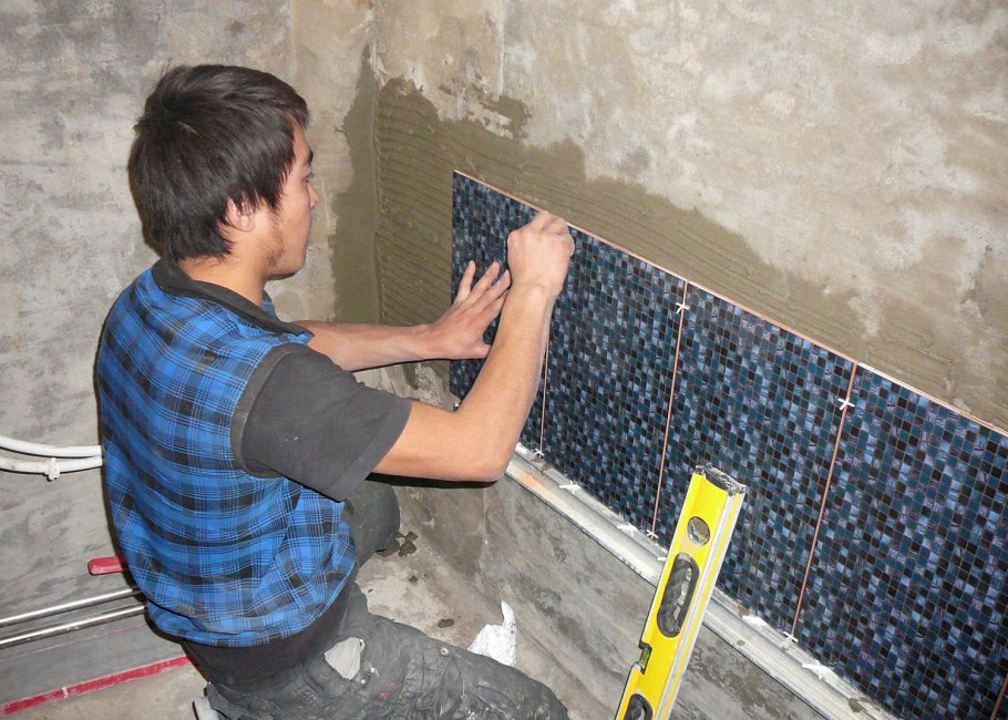 Укладка плитки в ванную