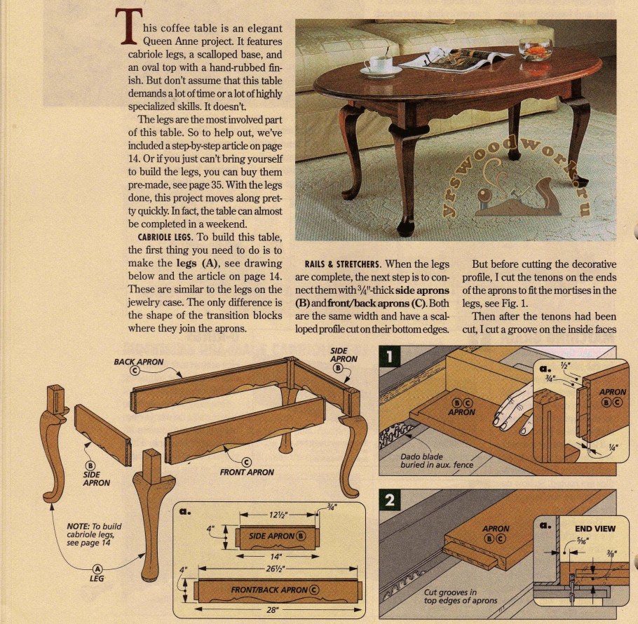 Ножка кабриоль для стола чертеж
