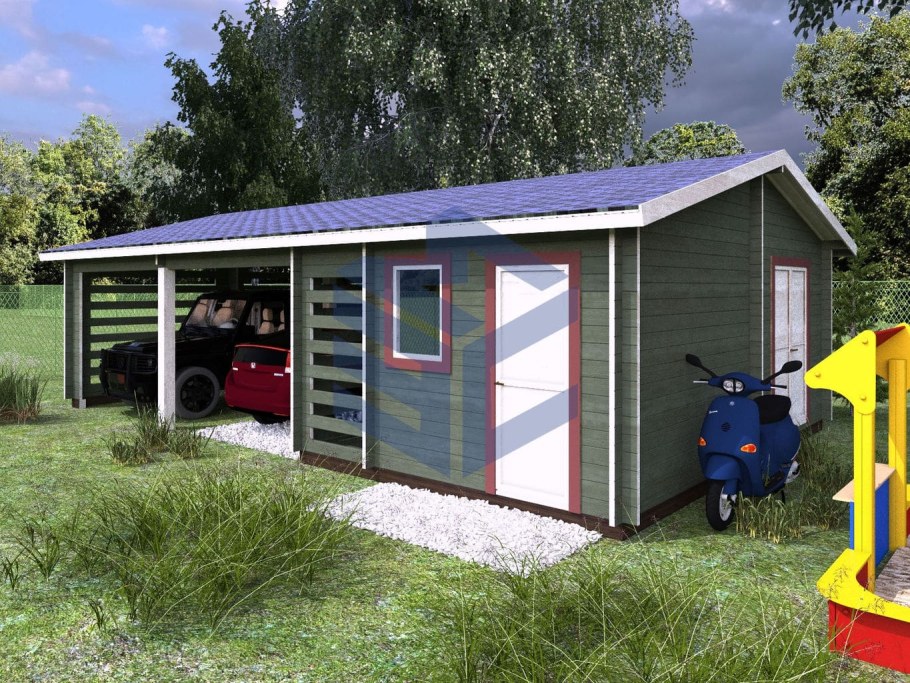 Хозяйственная зона на даче