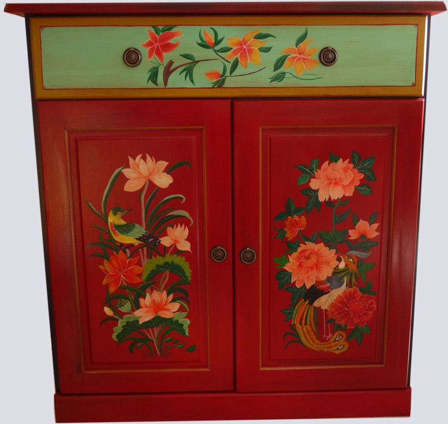 Варианты росписи мебели