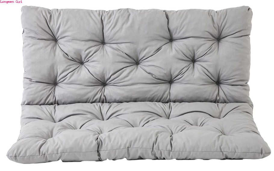 Стеганные подушки на скамейку