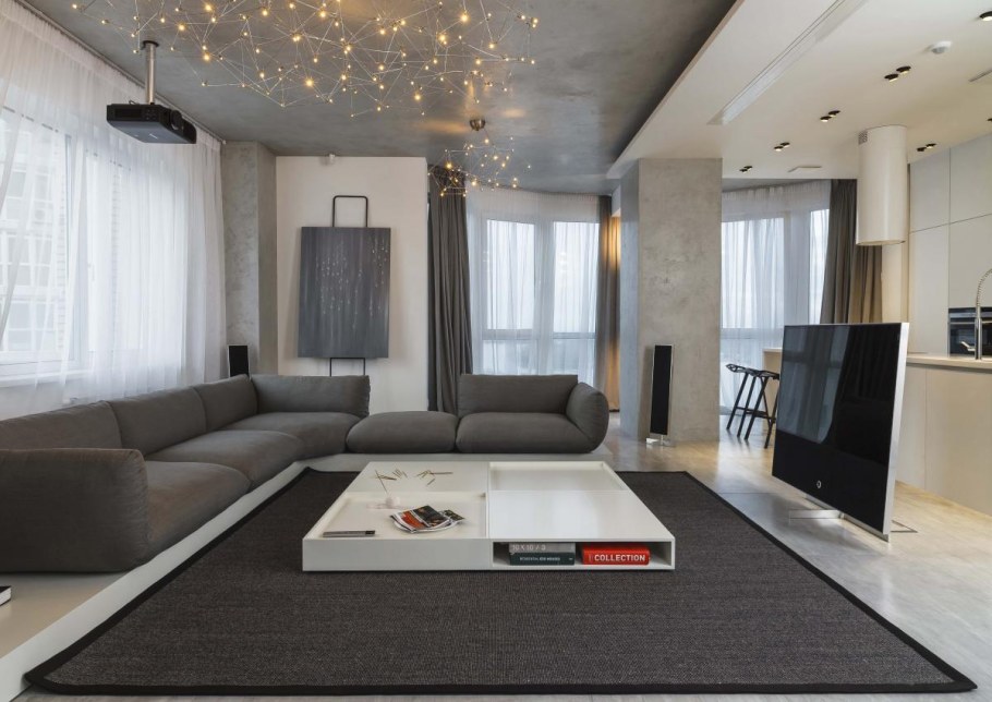 Телевизор в интерьере кухни