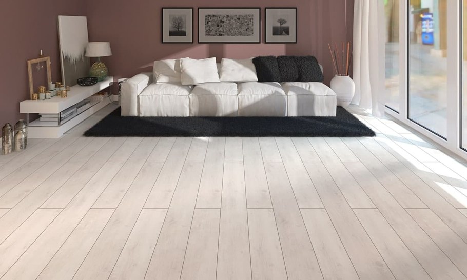 Ламинат Кастамону дуб Эверест светлый